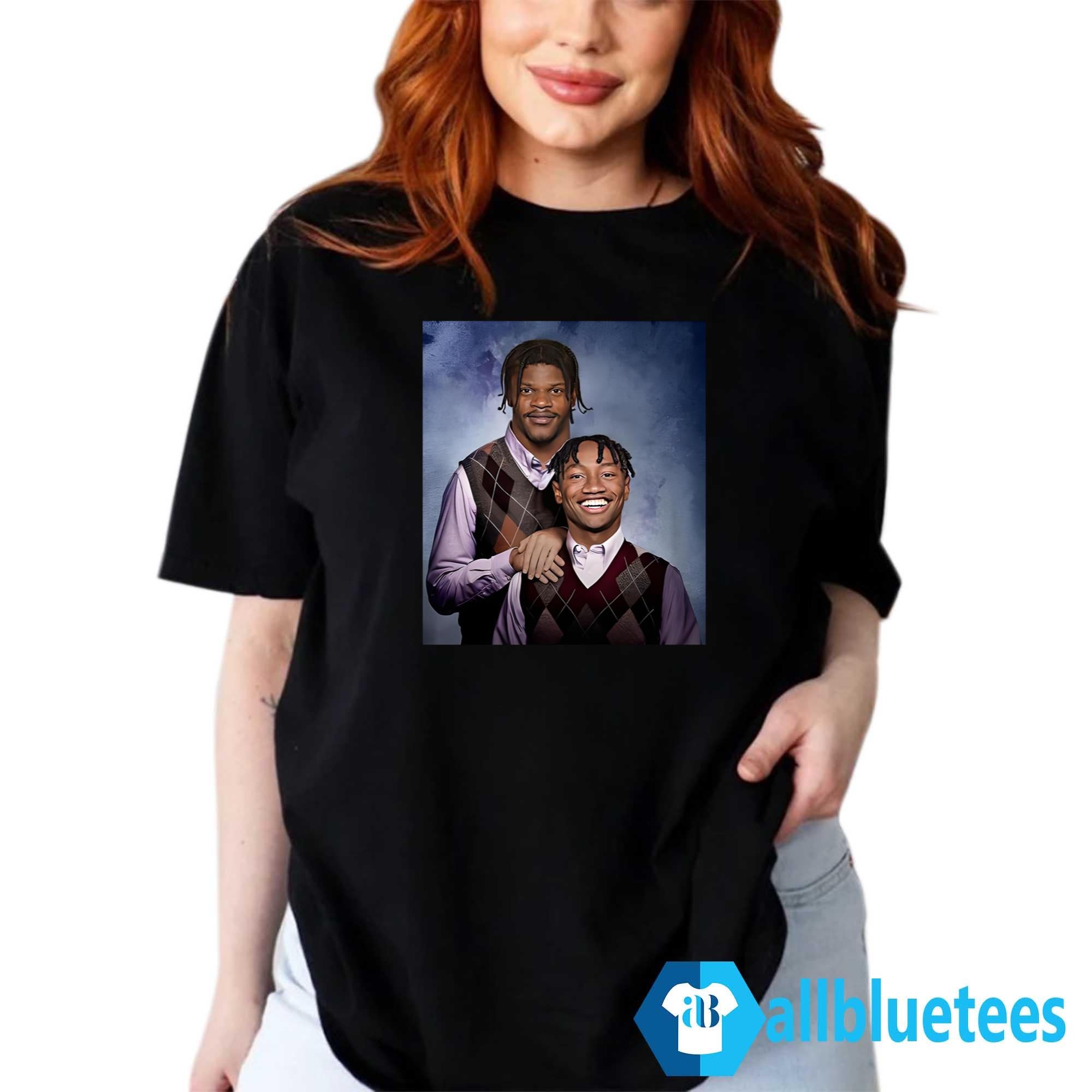 Lamar Jackson Zay Flowers Step Brothers Shirt