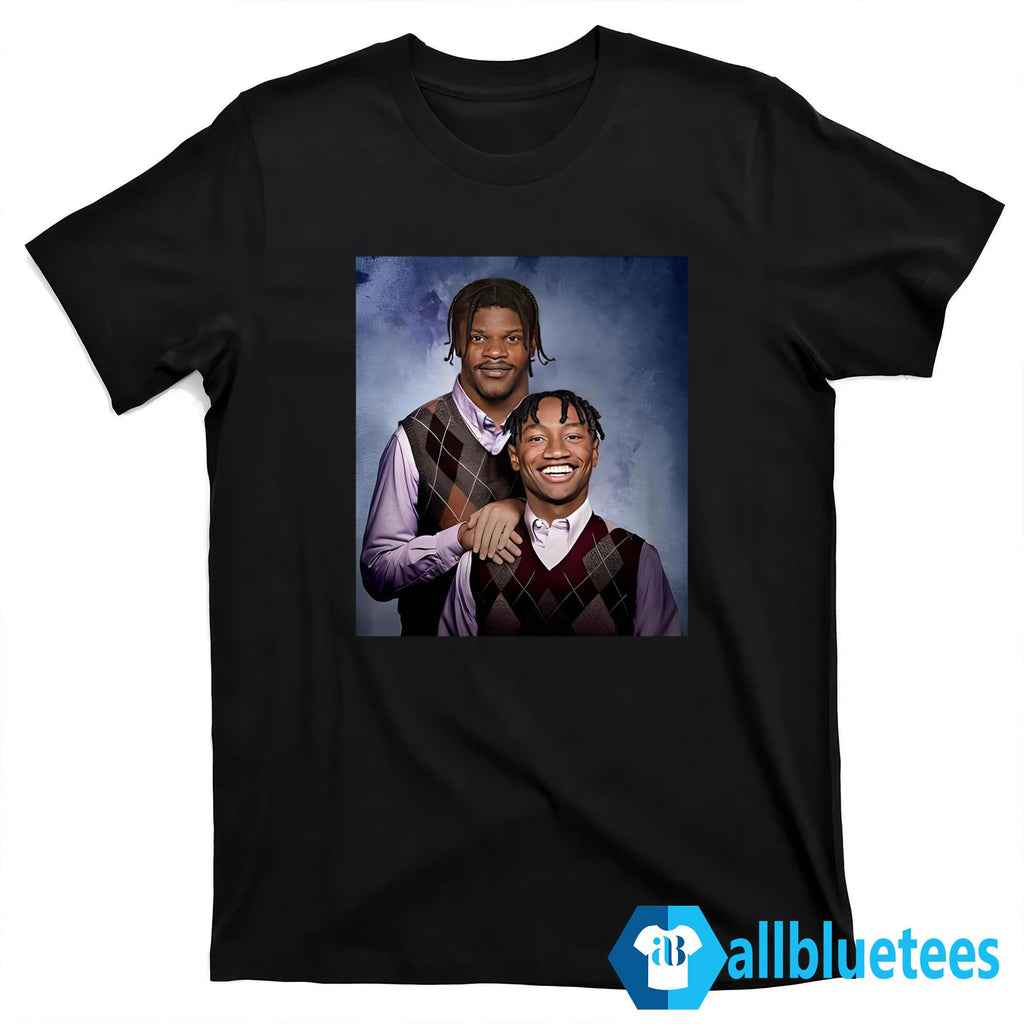 Lamar Jackson Zay Flowers Step Brothers Shirt