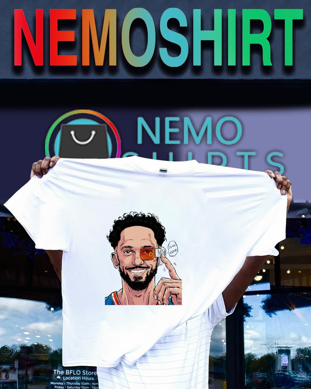 Landry Shamet Knicks player futuristic scouter anime Dragon Ball Z shirt