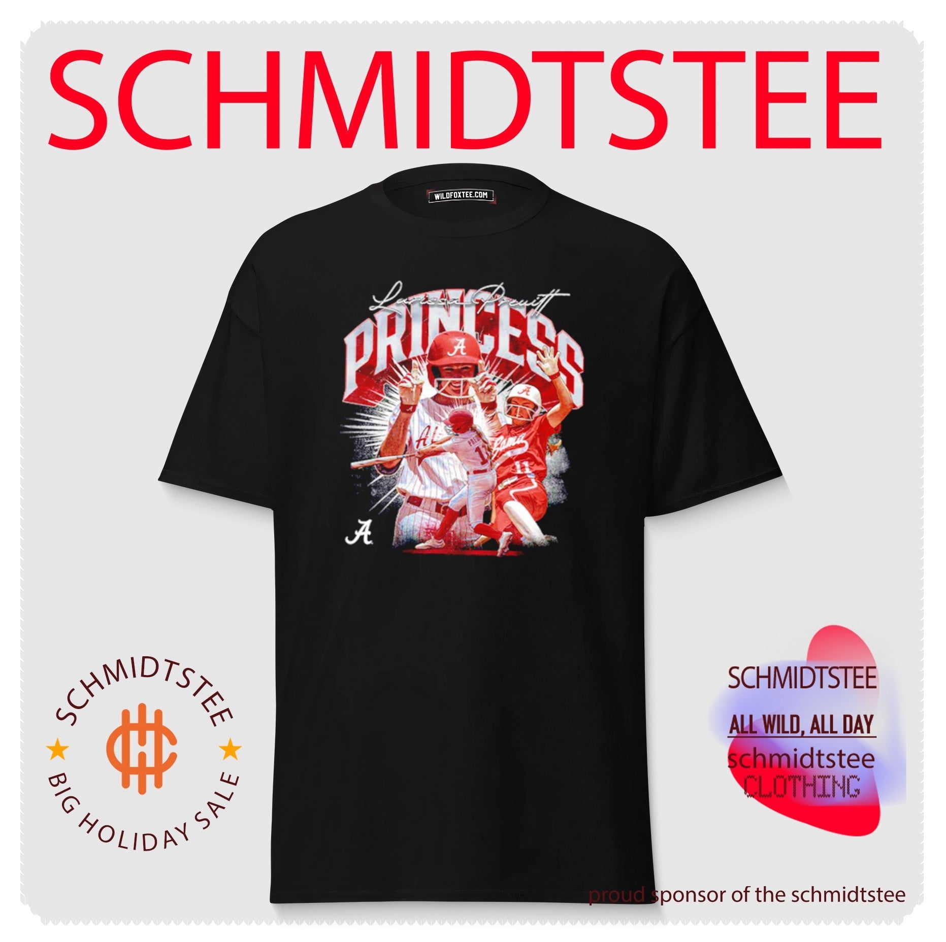 Larissa Preuitt Alabama Softball NCAA Player Collage shirt