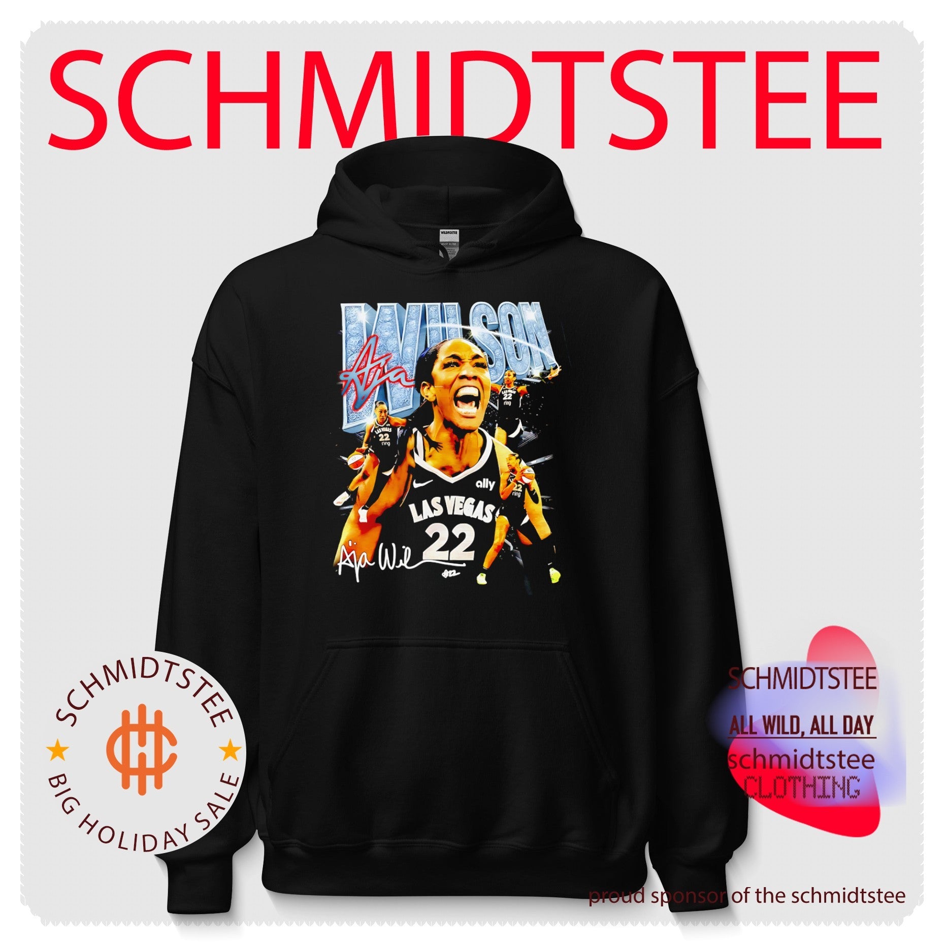 Las Vegas Aces A’ja Wilson signature vintage shirt