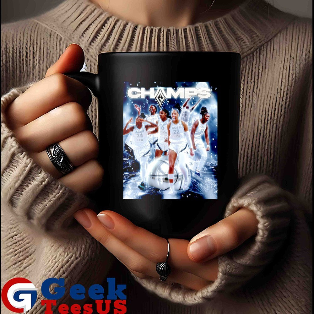 Las Vegas Aces Win The 2025 WNBA Champs Three Of a Kind poster shirt