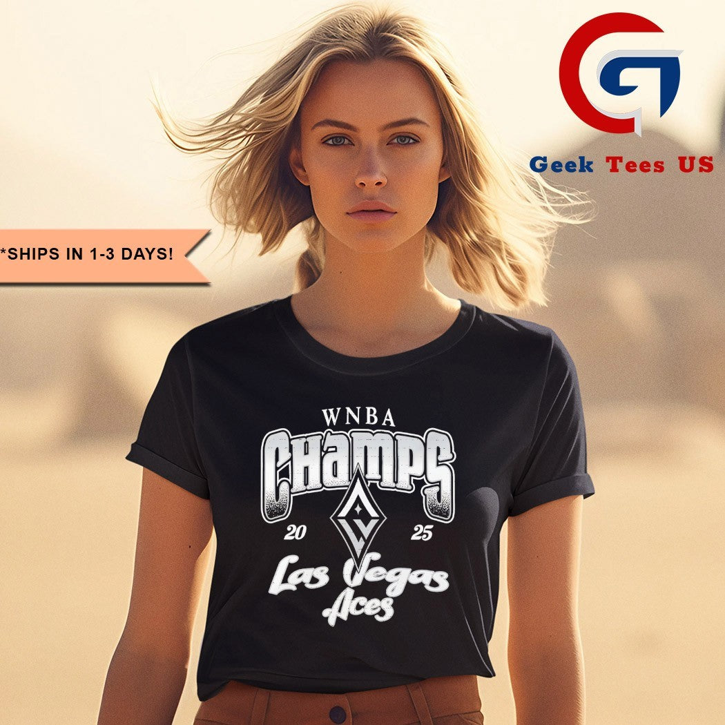 Las Vegas Aces basketball 2025 WNBA Finals Champions shirt