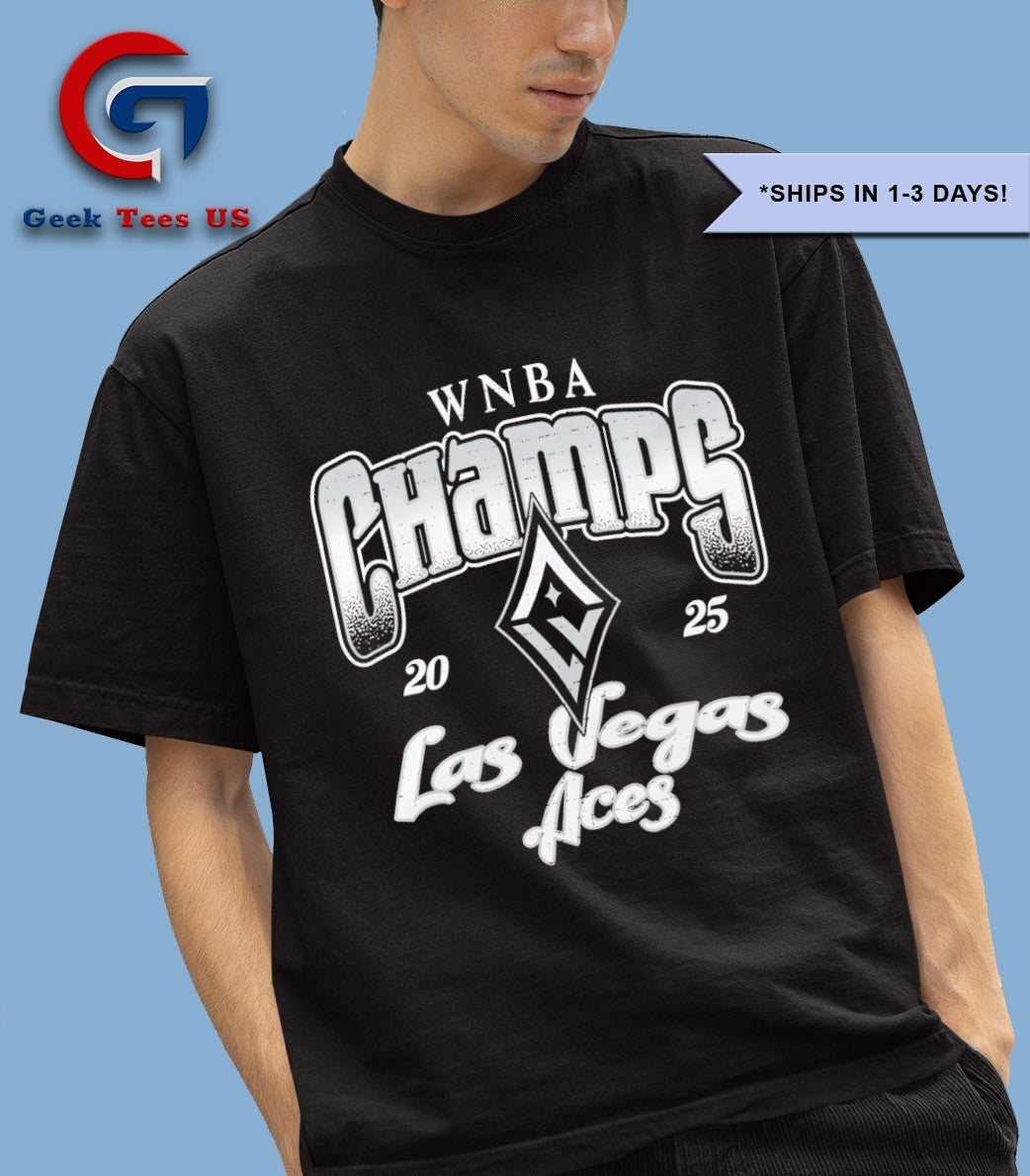 Las Vegas Aces basketball 2025 WNBA Finals Champions shirt