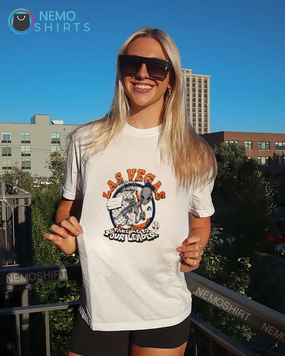 Las Vegas Aviators take me to your leader shirt