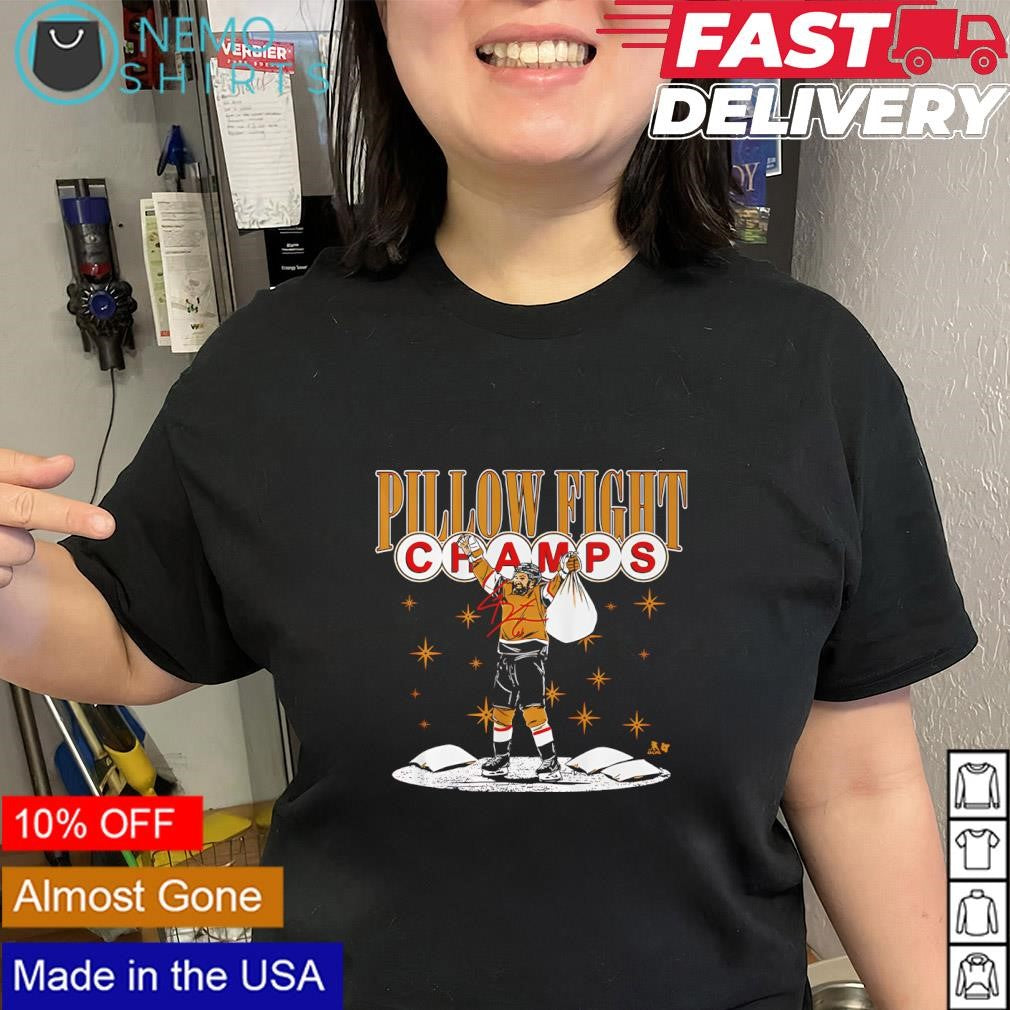 Las Vegas hockey Pillow Fight Champs signature shirt