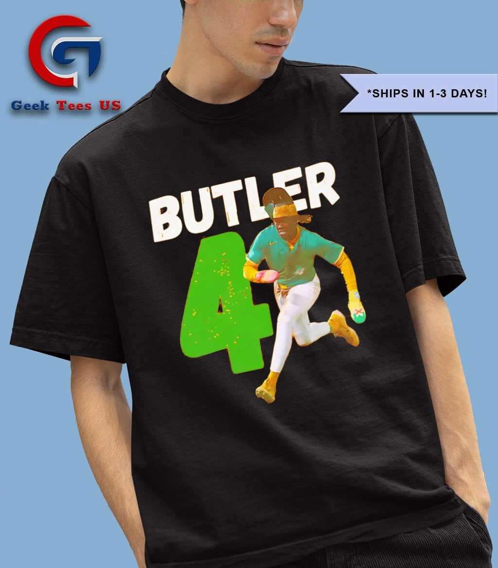 Lawrence Butler No. 04 Athletics baseball shirt