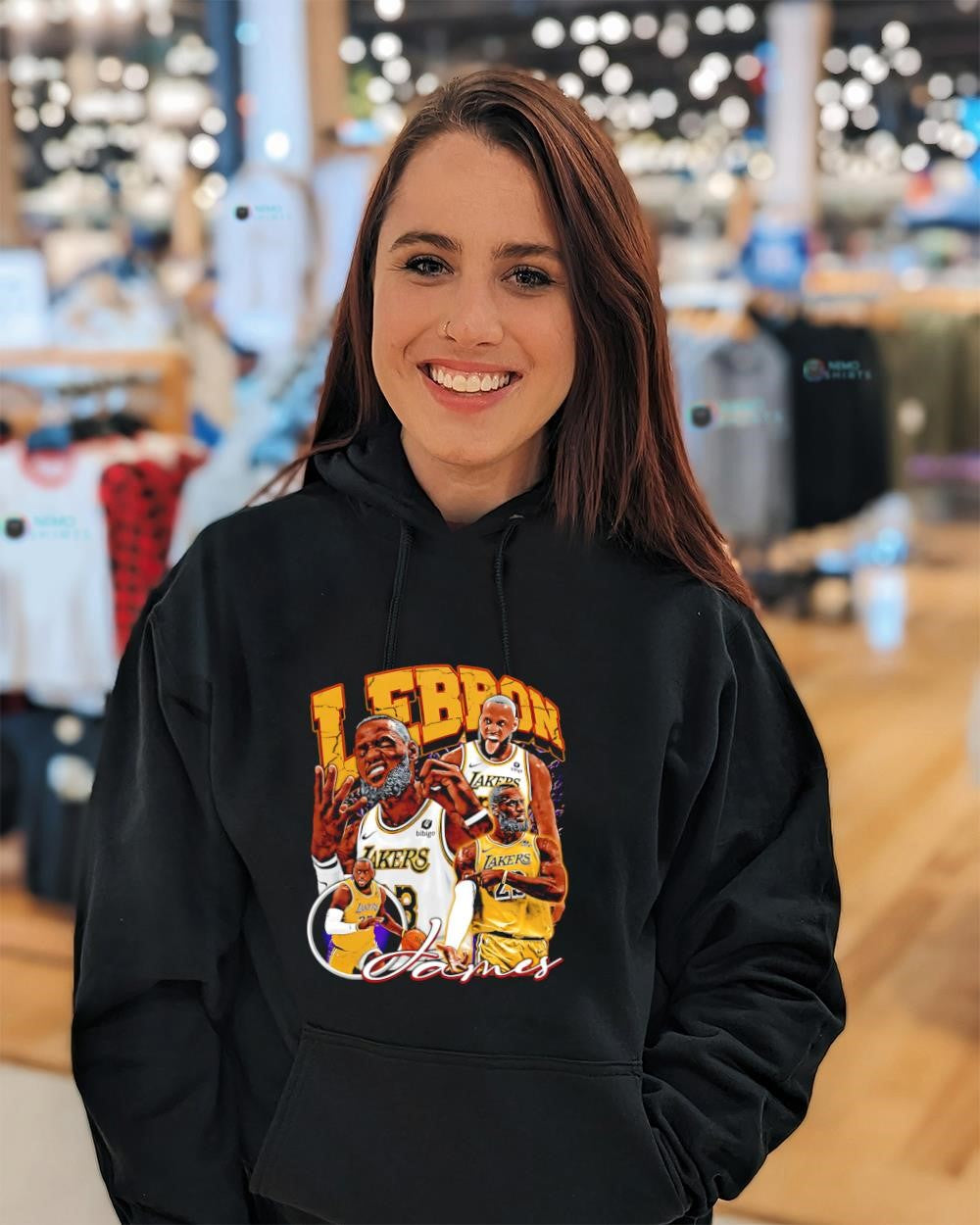 LeBron James Los Angeles Lakers character jersey shirt