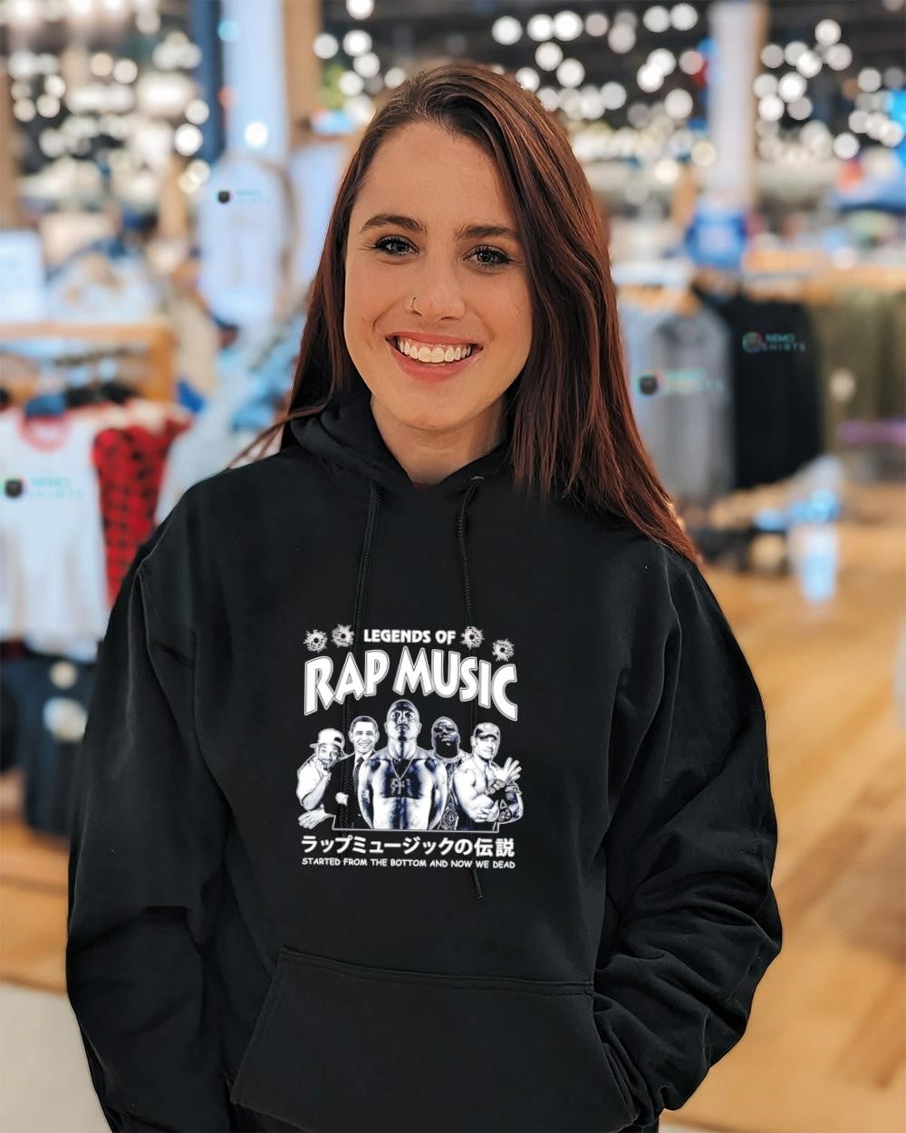 Legends of Rap Music mashup Smith Obama Cena now we dead shirt