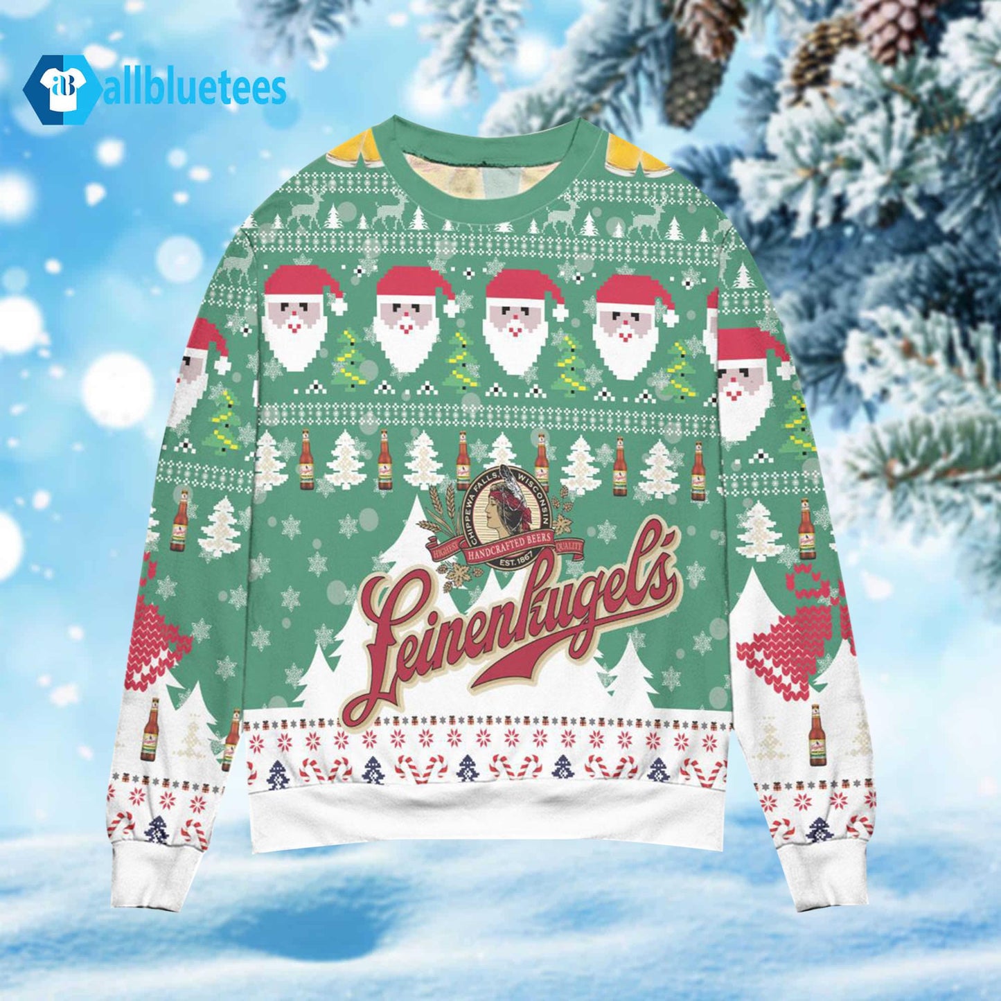 Leinenkugel’s Beer Christmas Ugly Sweater