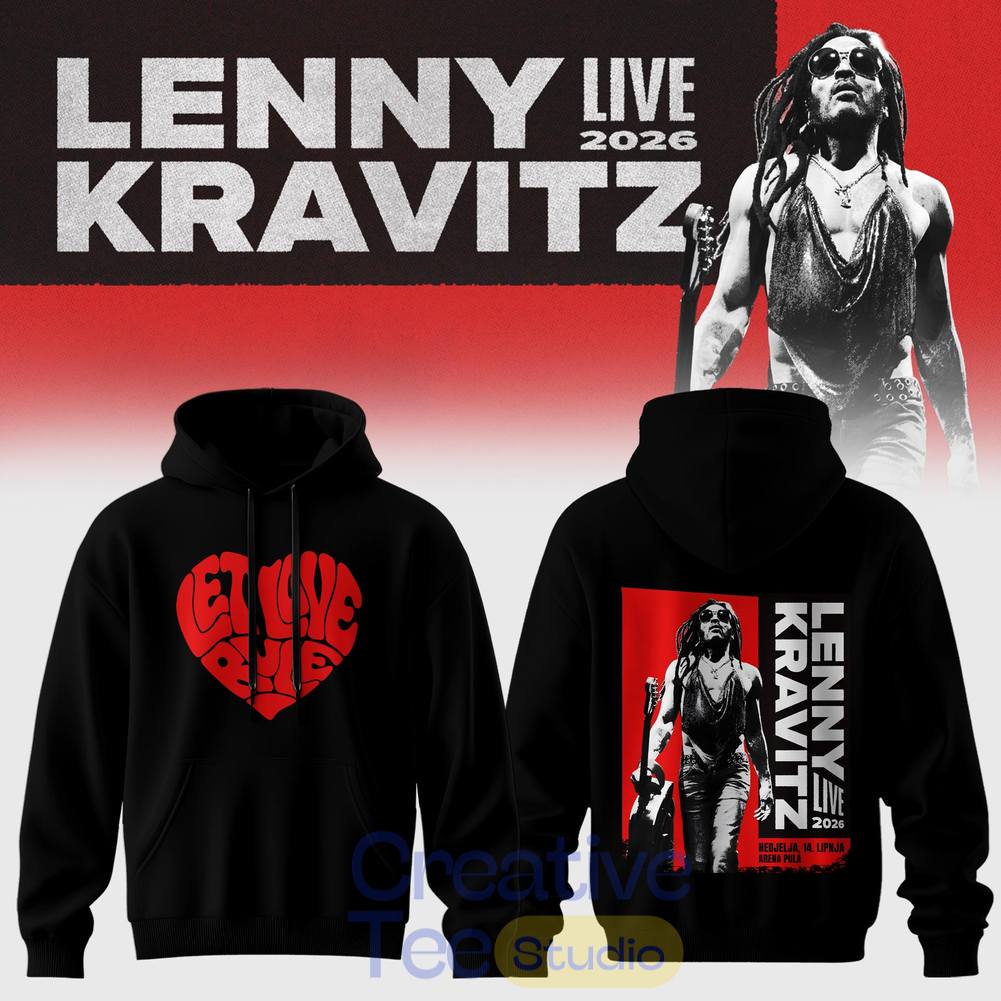 Lenny Kravitz Live 2026 Special Tee Hoodie