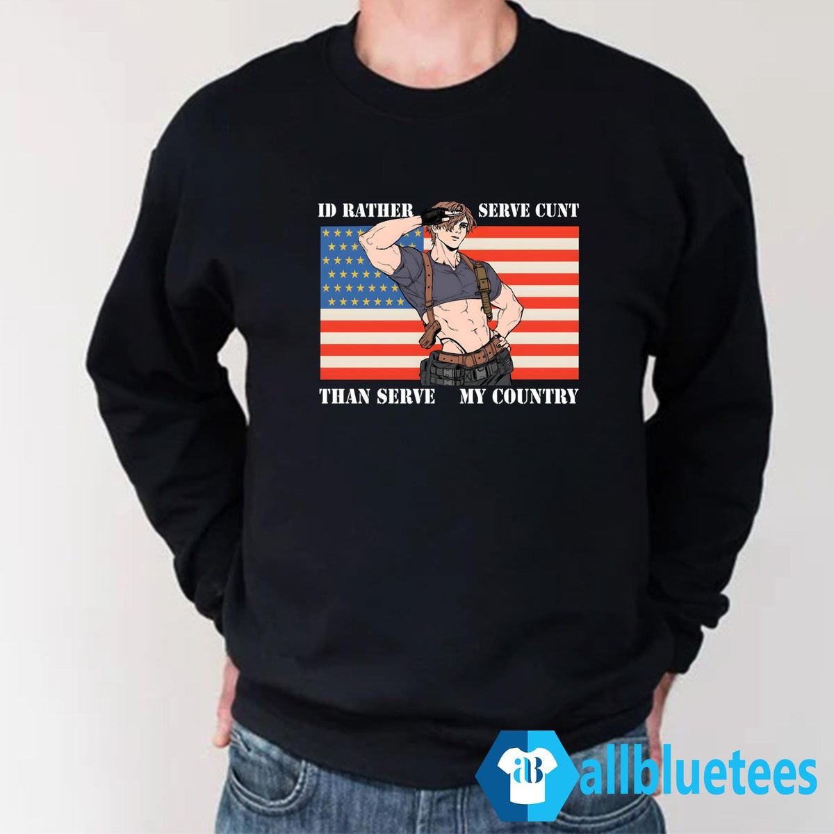 Leon Kennedy I’d Rather Serve C-nt Than Serve My Country Shirt