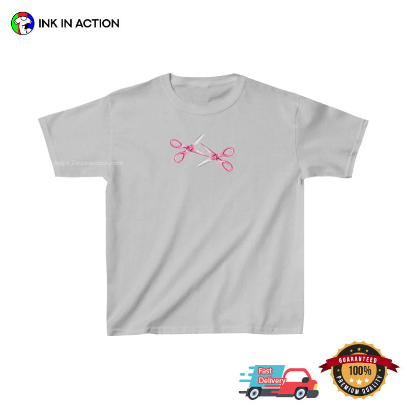 Lesbian Scissor Adult LGBT Funny Tee