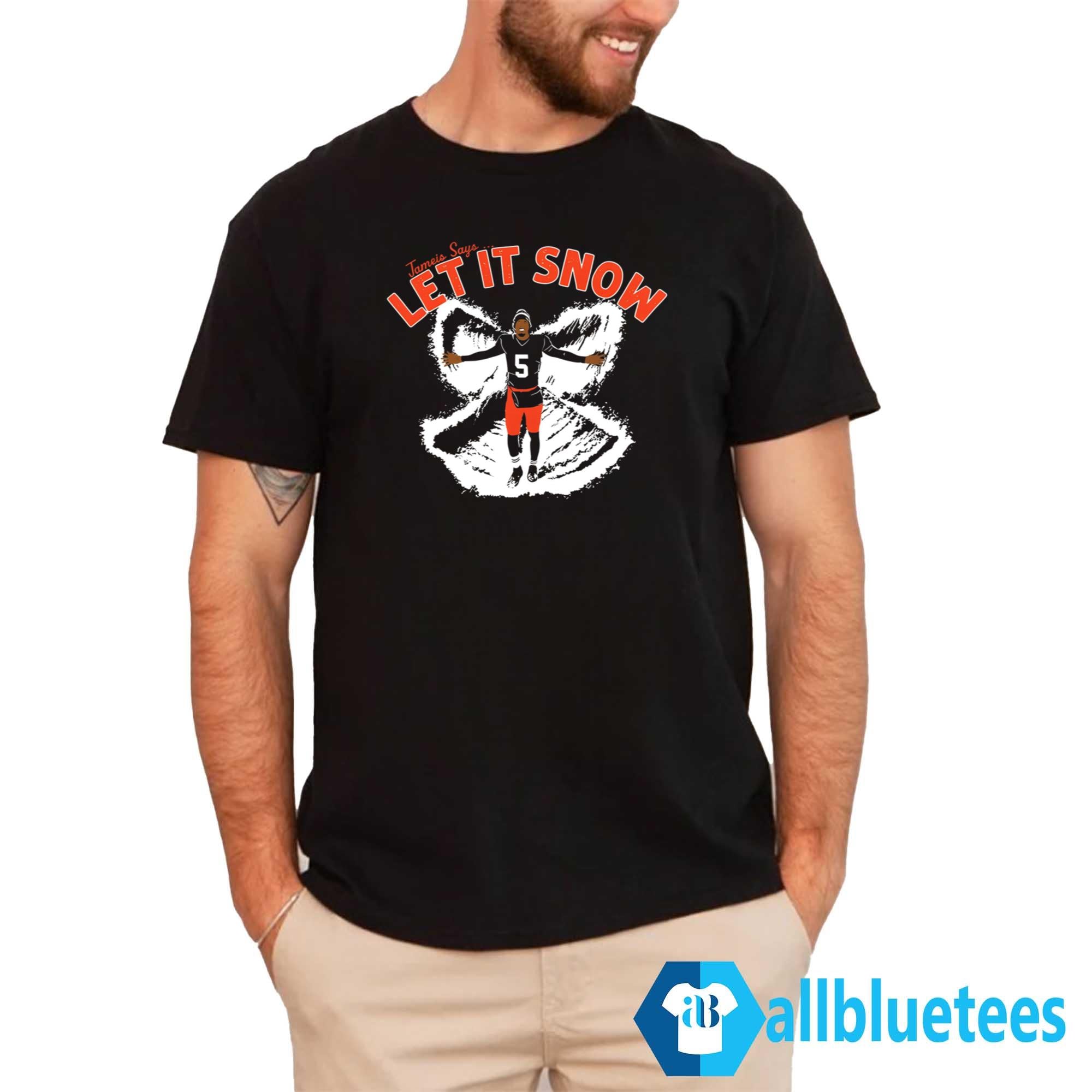 Let It Snow Jameis Winston Shirt