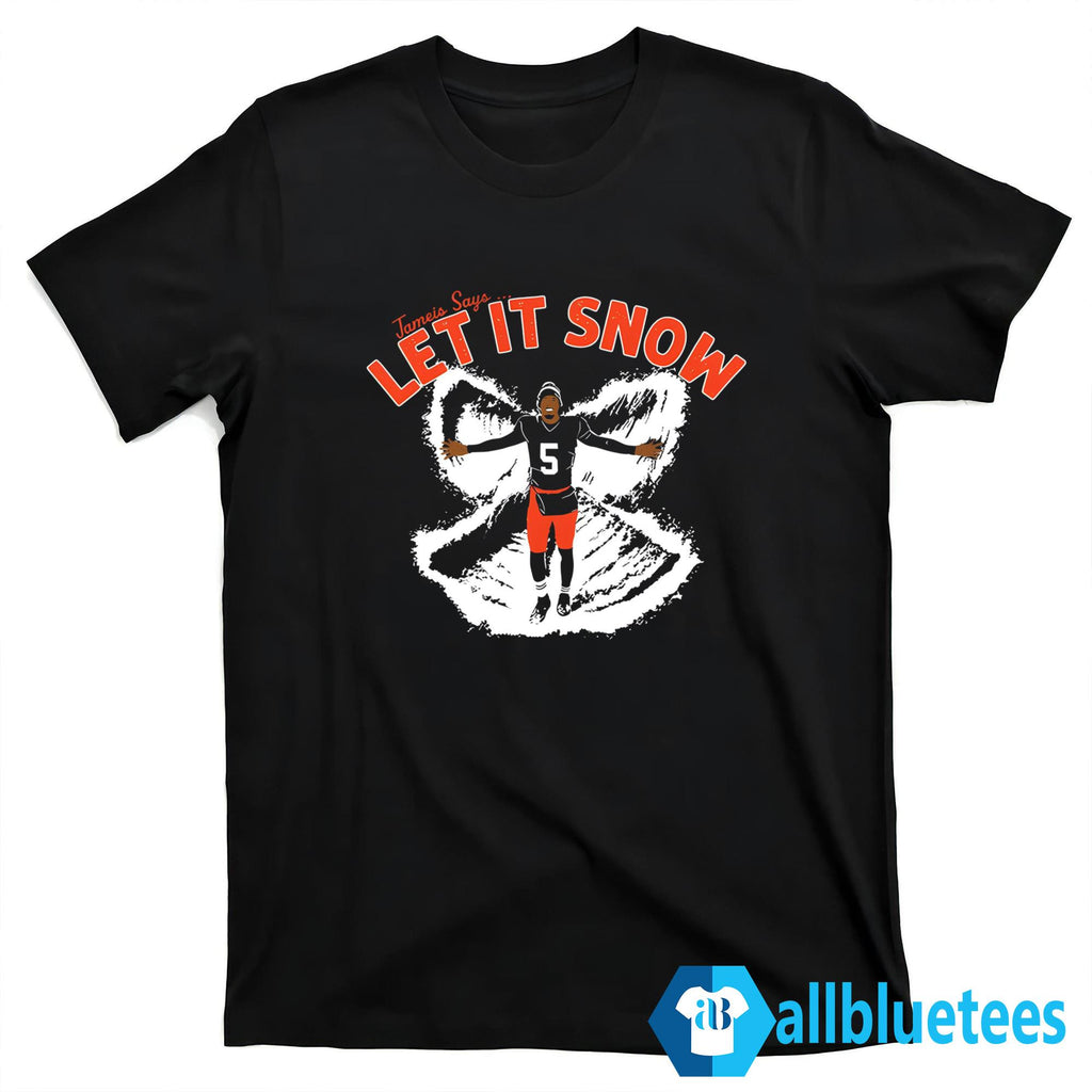 Let It Snow Jameis Winston Shirt