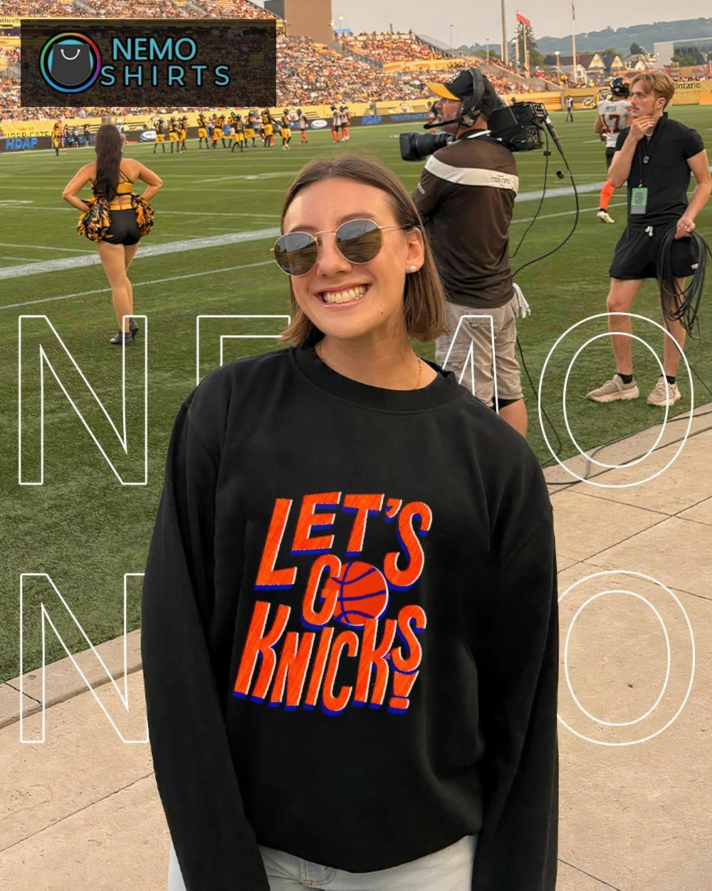 Let’s Go Knicks slogan shirt