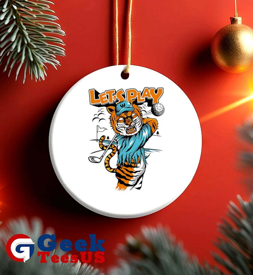 Let’s play Golf Tiger shirt