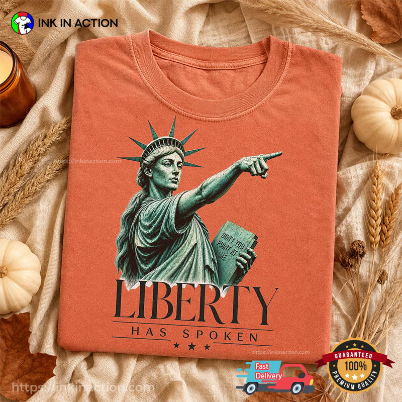 Liberty Has Spoken Funny Sophie Cunningham Pointing Meme Comfort Colors Shirt