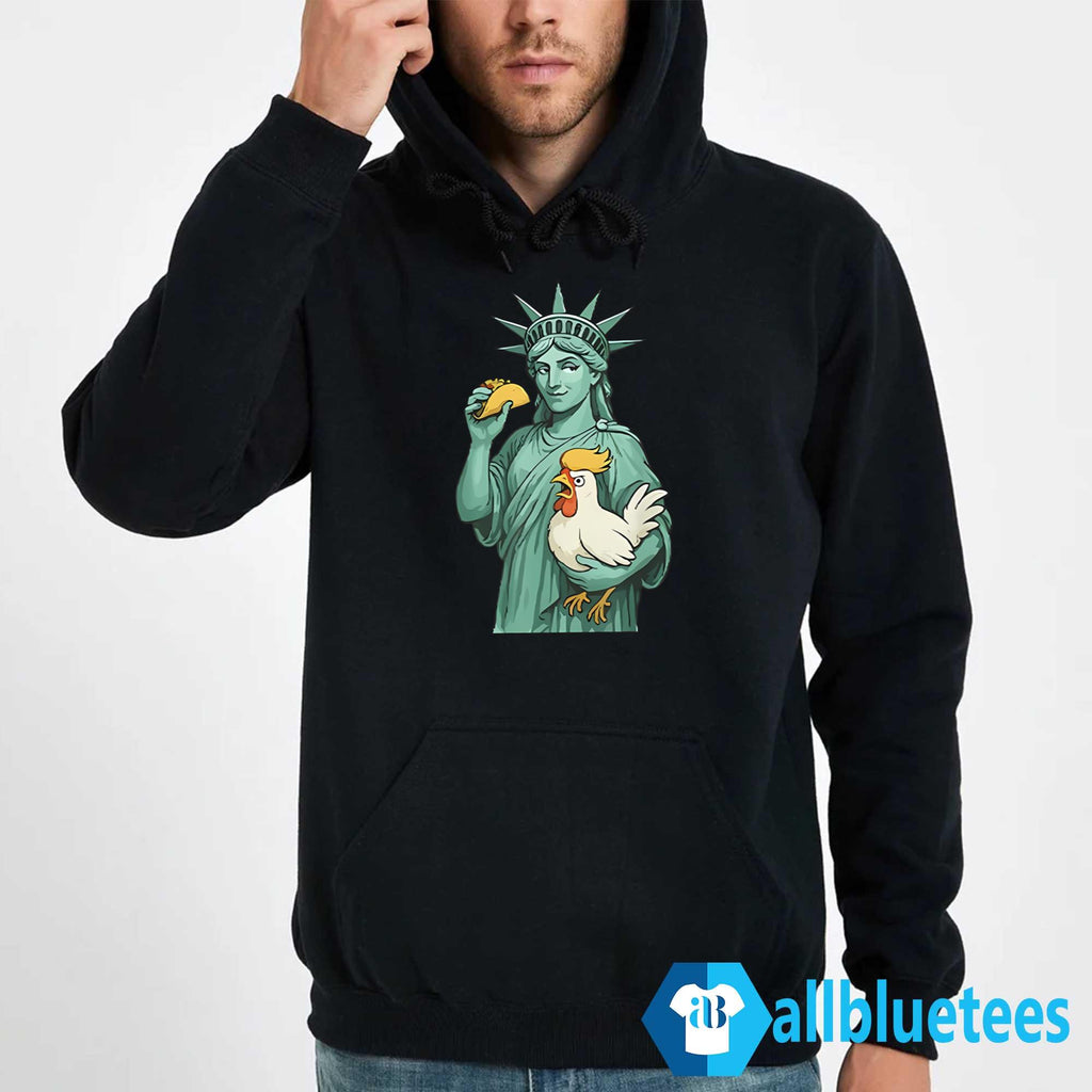 Statue Of Liberty TACO Trump Always Chickens Out Shirt