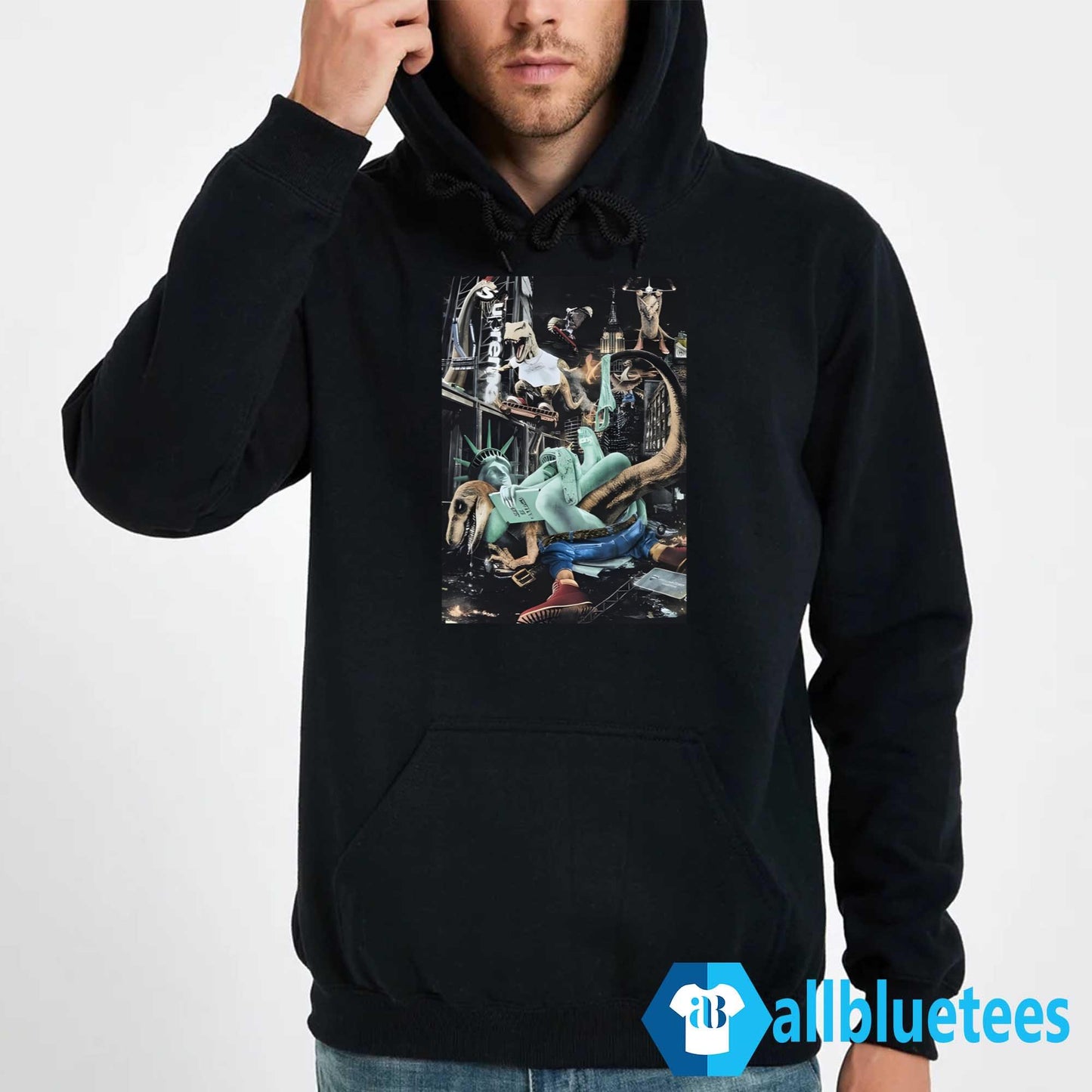 Liberty And T-Rex Dinosaur Shirt