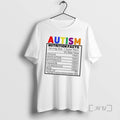Limited Edition Autism Nutrition Facts
