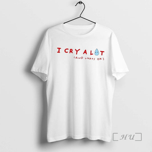 Limited Edition Best Sydney Sweeney I Cry A Lot And Thats Ok T Shirts Sweater