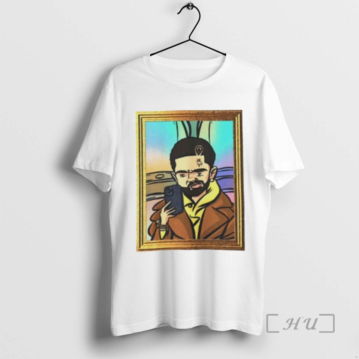 Limited Edition Drake Rapper Lawbrey And Order Mens White Tee