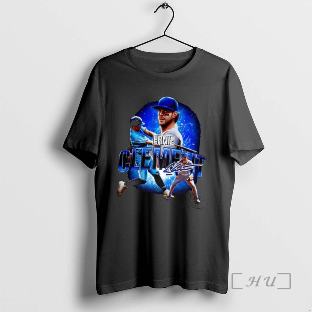 Limited Edition Ernie Clement Toronto Blue Jays World Series Signature