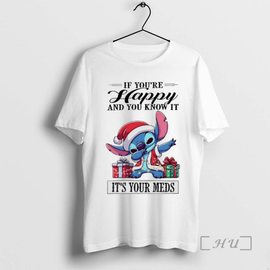 Limited Edition Grinch Santa Christmas If Youre Happy And You Know It Its Your Meds