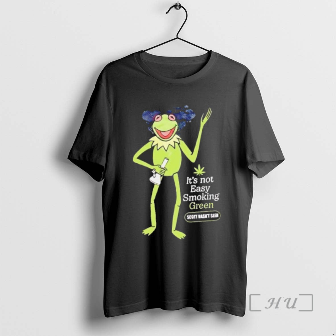 Limited Edition Kermit The Frog Its Not Easy Smoking Green