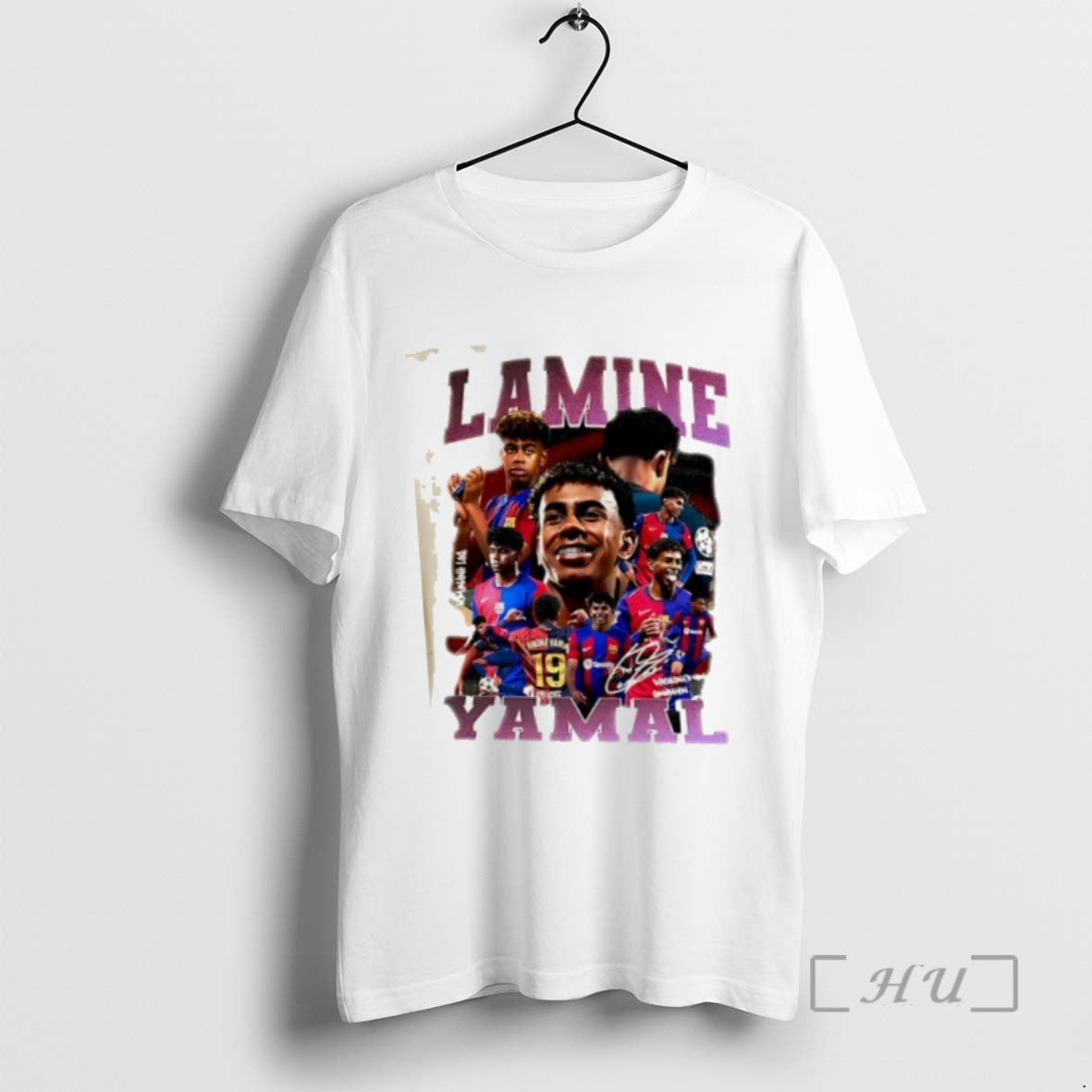 Limited Edition Lamine Yamal Barca Fc Signature Vintage