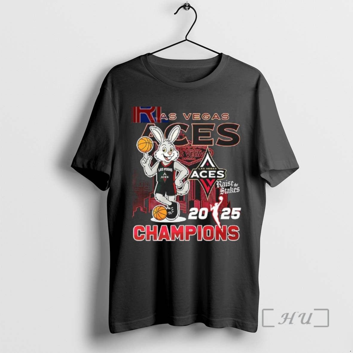 Limited Edition Las Vegas Aces 2025 Champions Mascot