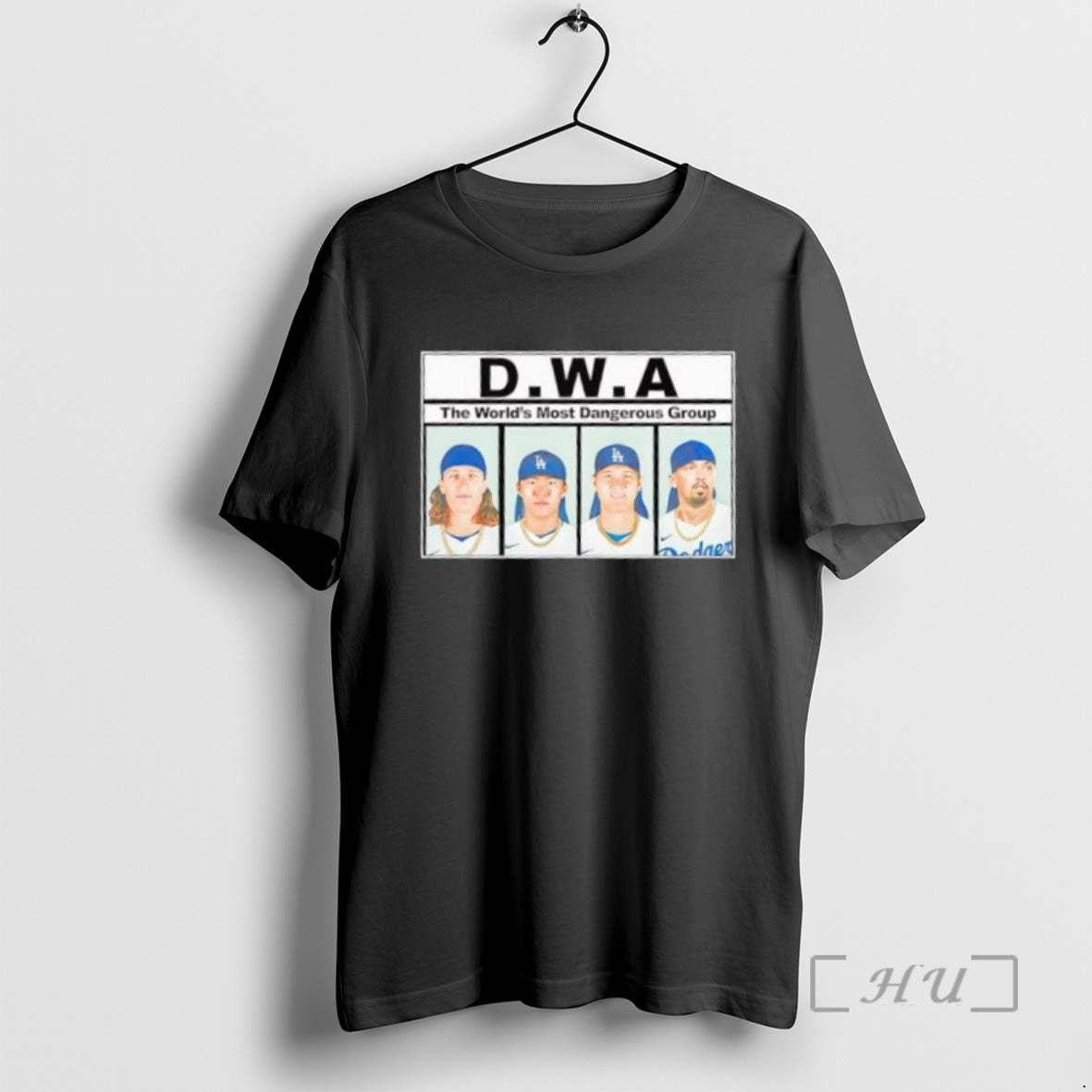 Limited Edition Los Angeles Dodgers Players Dwa The Worlds Most Dangerous Group T Shirts Sweater