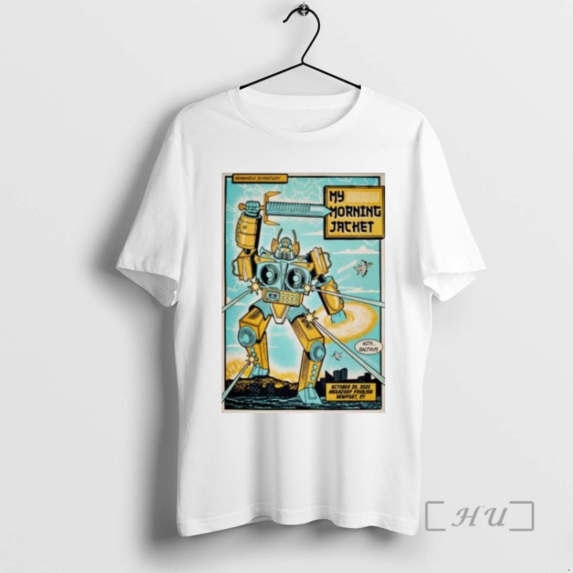 Limited Edition My Morning Jacket Megacorp Pavilion In Newport Ky Oct 20 2025 T Shirts
