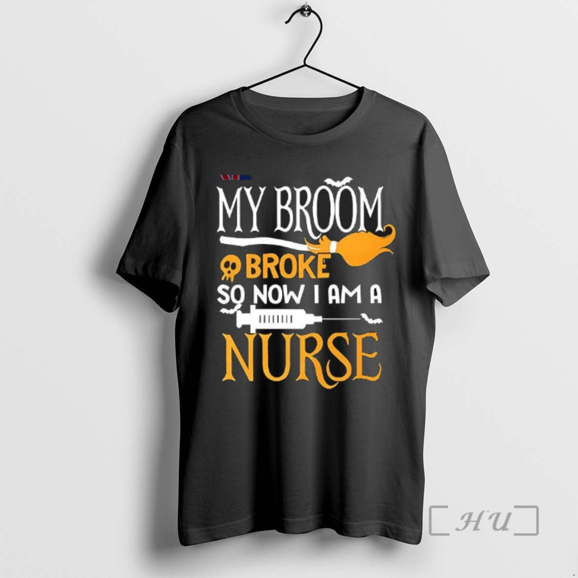 Limited Edition My Broom Broke So Now I Am A Nurse Halloween T Shirts Sweater
