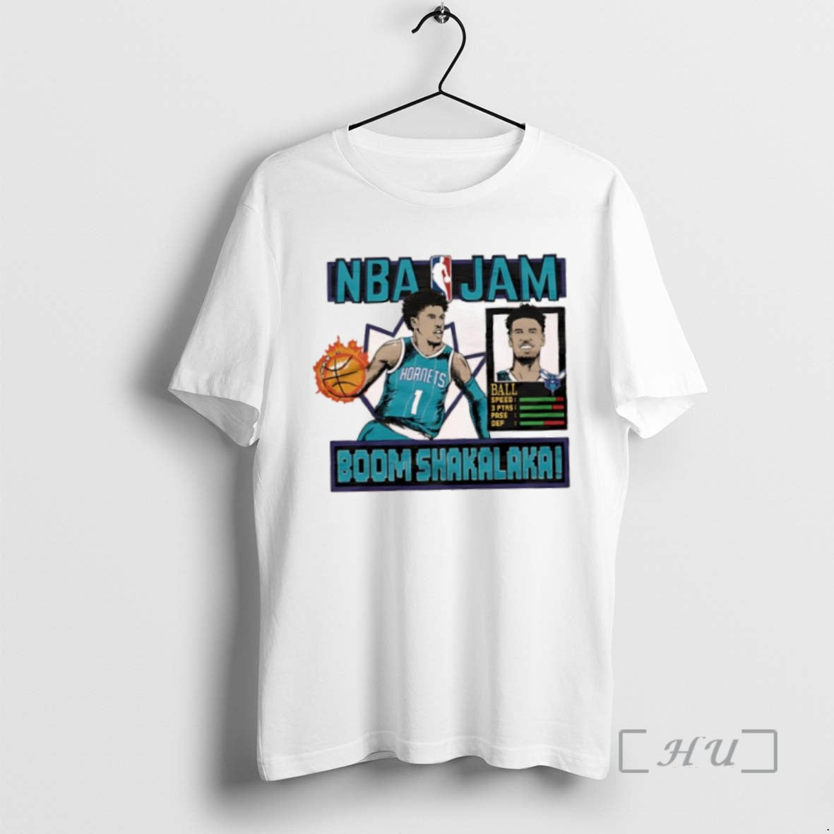 Limited Edition Nba Jam Hornets Lamelo Ball Boom Shakalaka