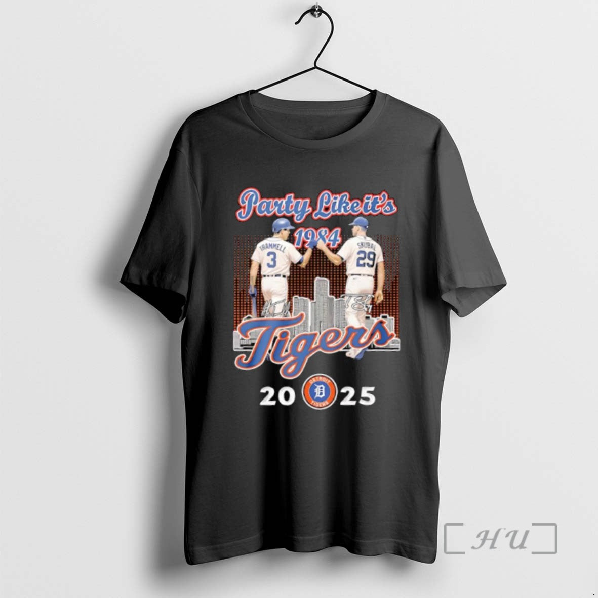 Limited Edition Party Like Its 1984 Alan Trammell Tarik Skubal Detroit Tigers Signatures 2025