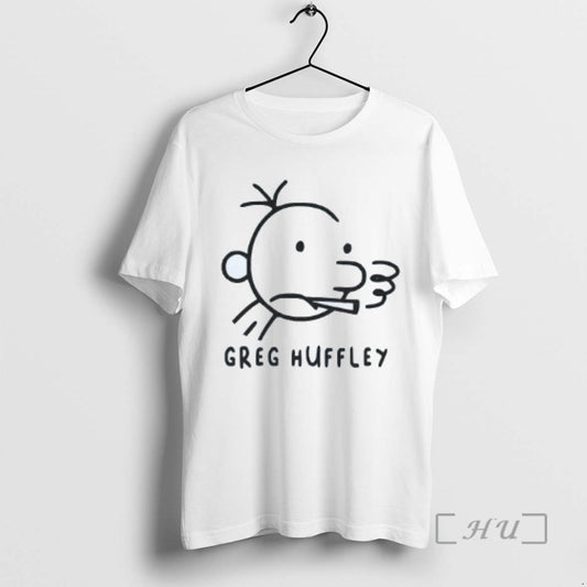 Limited Edition Rodrick Heffley Smoking Draw Mens White Tee