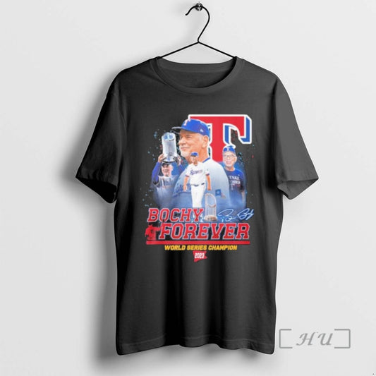 Limited Edition Texas Rangers Bruce Bochy Forever World Series Champion 2023