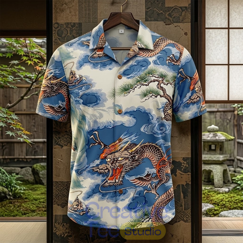 The Boys Season 5 Billy Butcher Dragon Hawaiian Shirt