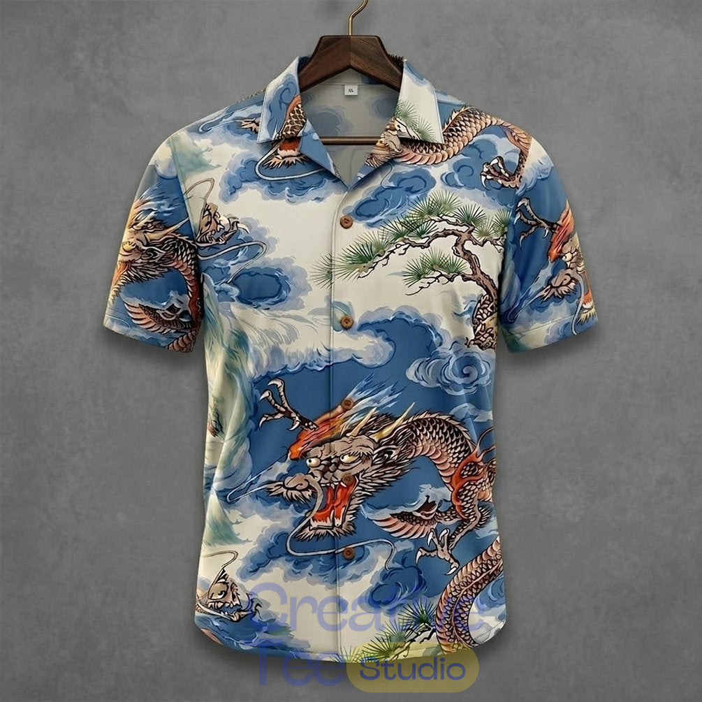 The Boys Season 5 Billy Butcher Dragon Hawaiian Shirt