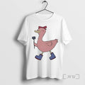 Limited Edition Pink Duck Walking