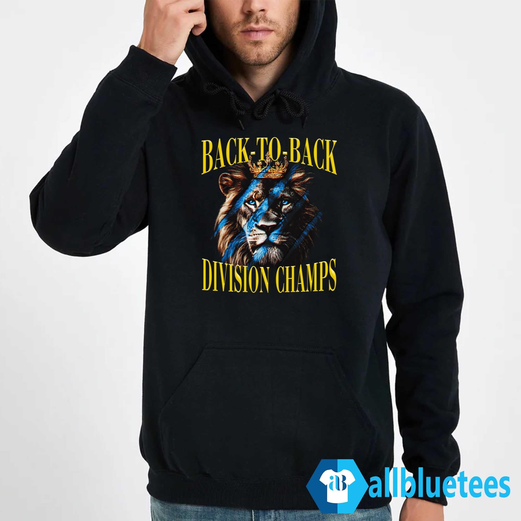 Lions Back To Back Division Champs Shirt