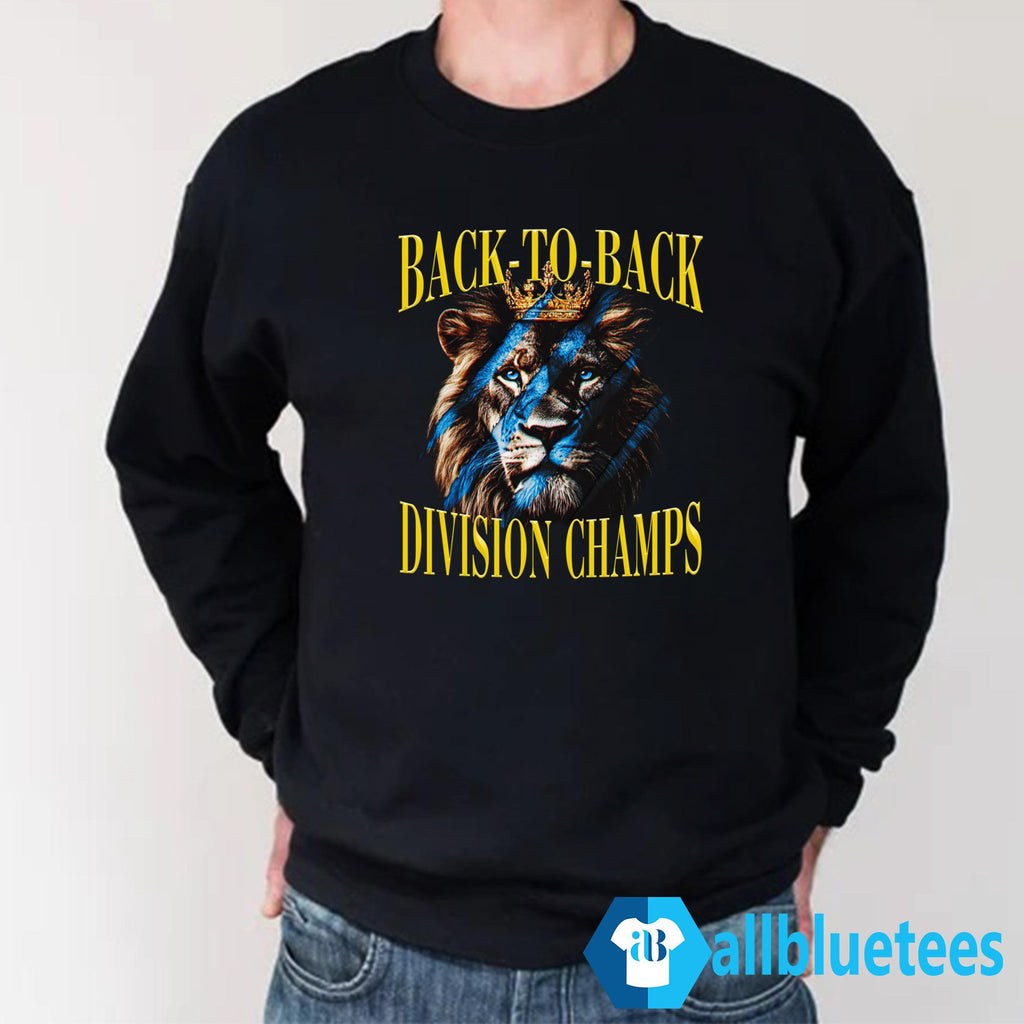 Lions Back To Back Division Champs Shirt