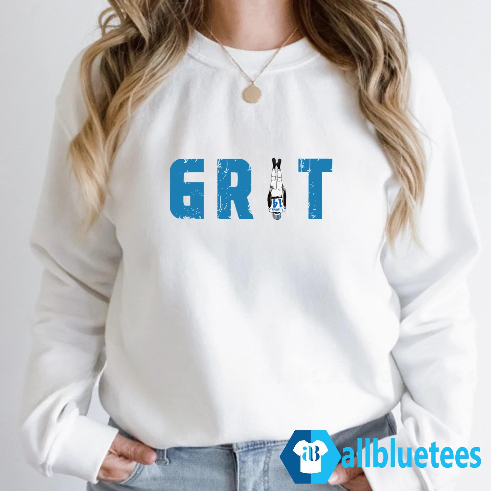 Lions GRIT Amon-Ra St. Brown Headstand Shirt