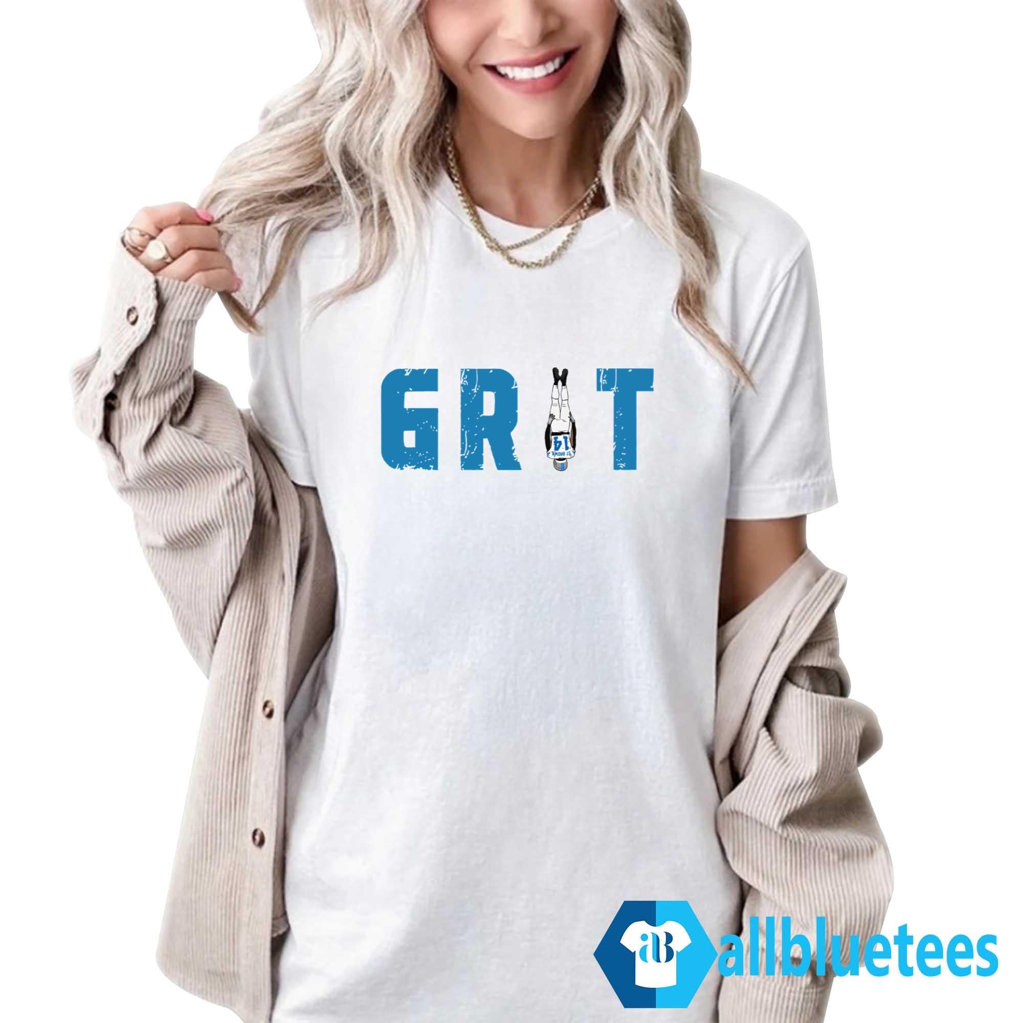 Lions GRIT Amon-Ra St. Brown Headstand Shirt