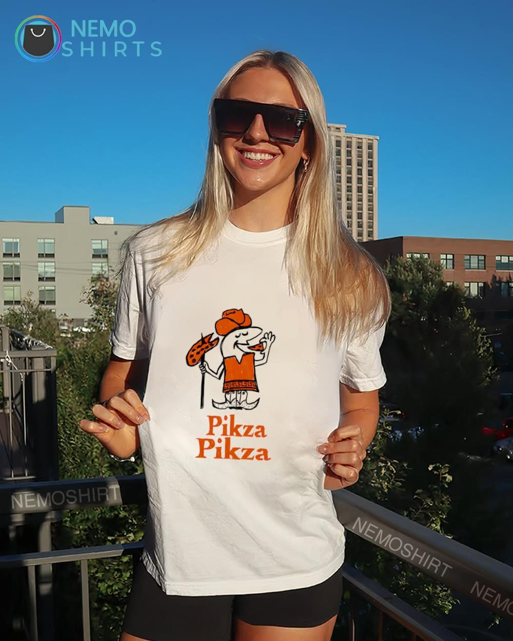 Little Caesars mascot Pikza Pikza shirt