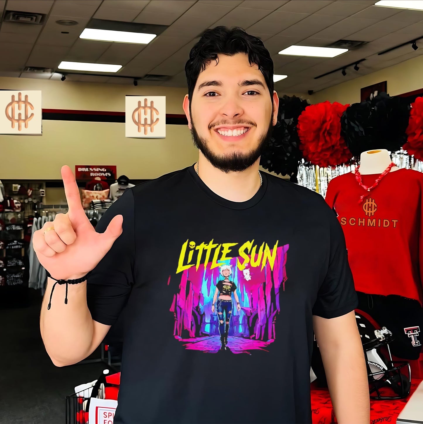 Little Sun Anime graphic shirt