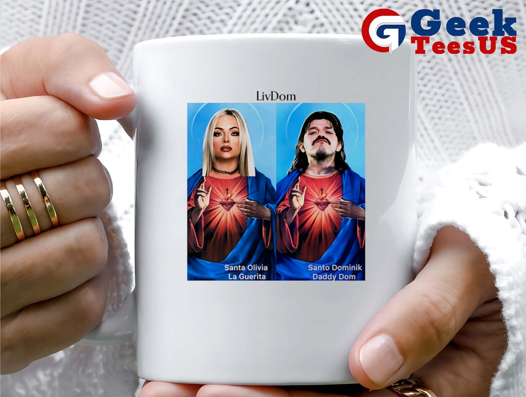 Liv Dom Santa Olivia La Guerita and Santo Dominik Daddy Dom photo shirt