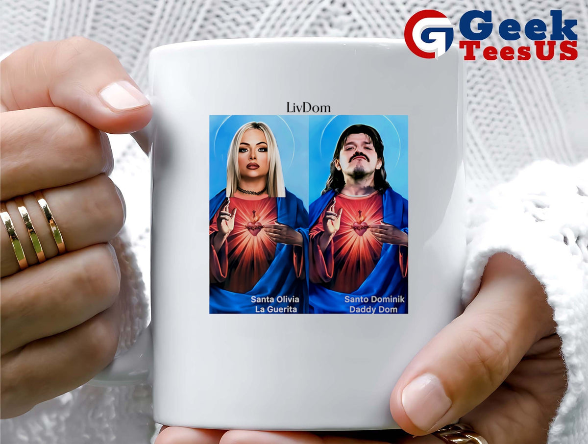 Liv Dom Santa Olivia La Guerita and Santo Dominik Daddy Dom photo shirt